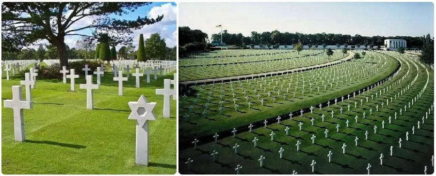 法国诺曼底诺曼底美军墓园